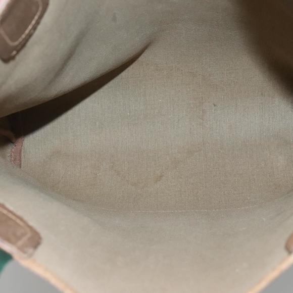 GUCCI GG Supreme Web Sherry Line Bag PVC Beige Green Red 40 02 003 Auth ki5541 - Picture 11 of 16